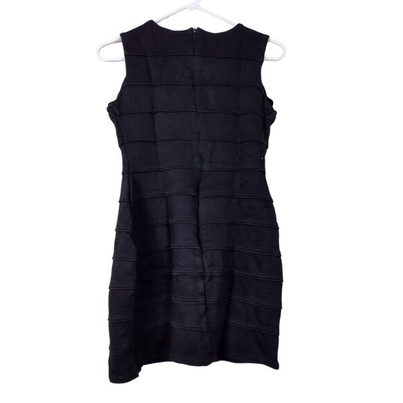 Forever Tank Dress Size 4 Black Midi Bodycon Pullover Stretch Womens - READ - Picture 5 of 5